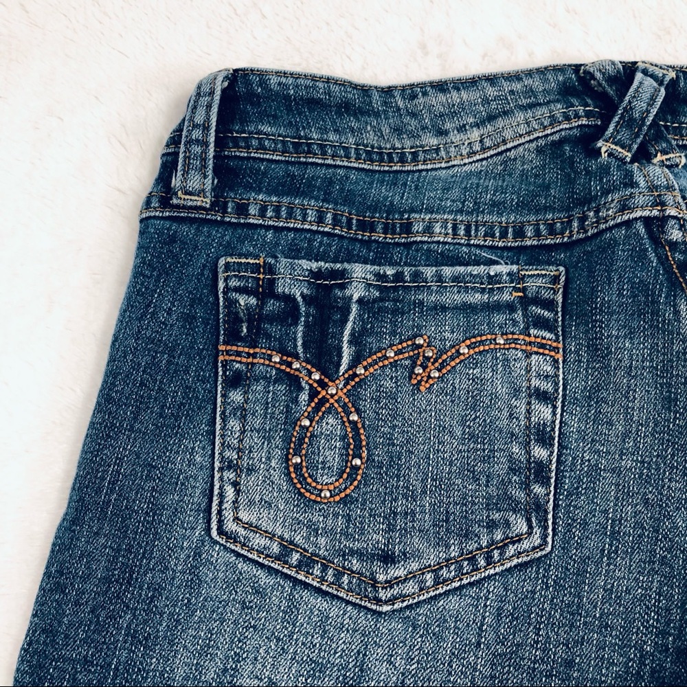 Just USA, ✨Y2K✨ Boot Cut Jeans, Size 7 - Picture 11 of 16